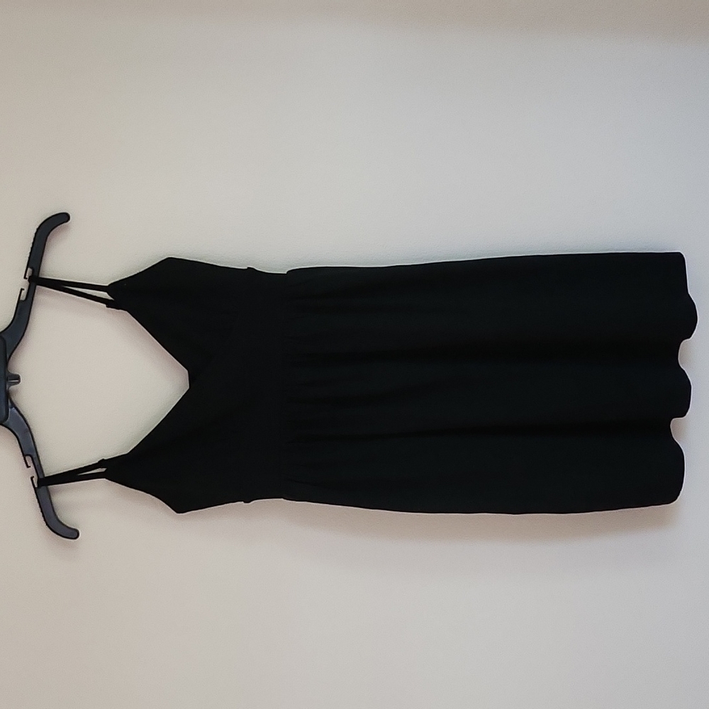 BNWT Old Navy black spaghetti strap dress
